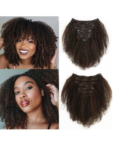 Extensiones del kit con chocolate afro rizado 120 gr, 4 Venez découvrir notre 