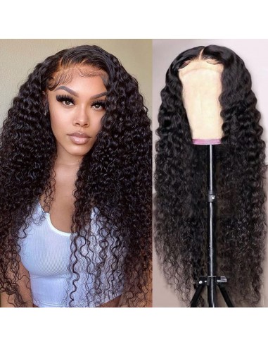 WIG 6x6 Deep Wave Wig Wig -draden - Dichtheid 150% - Volumine -effectie en stock