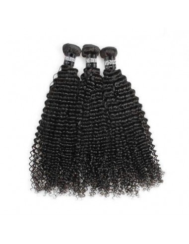 3 Kinky Curly weaving packages brillant des détails fins