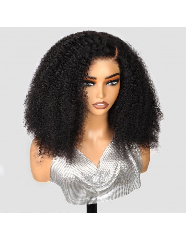 5x5 Hd Spitzenverschluss Perücke Kinky Curly ohne Kleber destockage